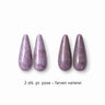 Purple jade dråber – 2 stk. pr. pose, farven varierer