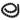 12 mm sort onyx facet - Hel streng