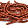 Goldstone rondeller ca. 9 x 5 mm i kobberbrune nuancer med gyldent glimmer