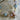 Elastik armbånd med 3 pastel farvede facet perler