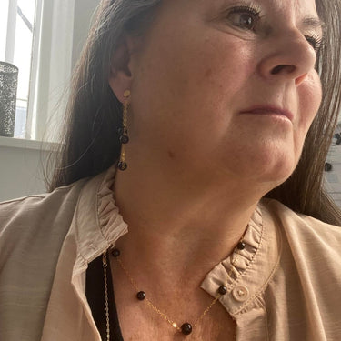 Forgyldt Flad ankerkæde