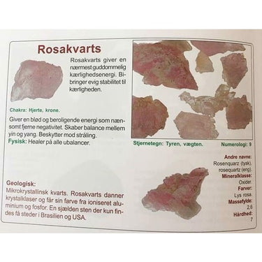 12 mm MAT Rosakvarts - Hel streng