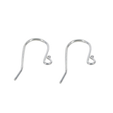 925 Sterling sølv Ørekroge / øreringe med kugle