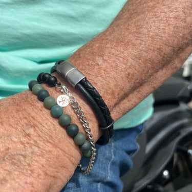 Forskellige Herre elastik perle armbånd