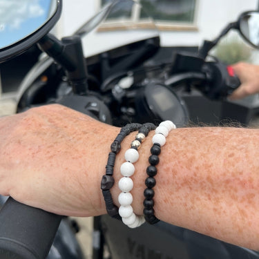 Forskellige Herre elastik perle armbånd