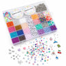 DIY perlesæt med seed beads heishi perler og charms
