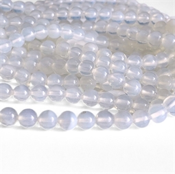 Opal quartz 6 mm - Hel streng