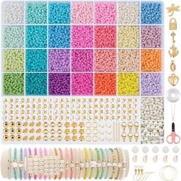 DIY Seed beads og smykkedele - Sæt 7