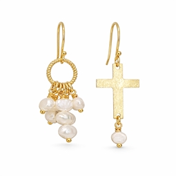 Forskellige diy inspirations øreringe. De her vil være flot på konfirmanden.