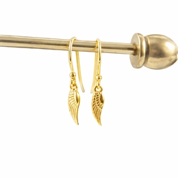 Øreringe med små englevinger