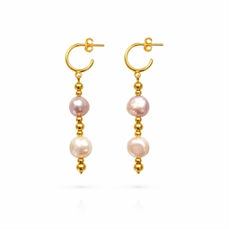 DIY øreringe med perler