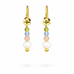 Øreringe med perler