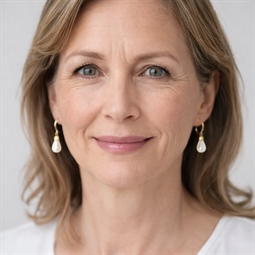 Inspirations øreringe.  Du skal bare lime de anborede dråbe perler på og vupti så er de færdige.