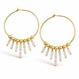 Creol med perlevedhæng