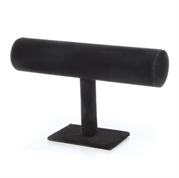 sort velour armbånd display