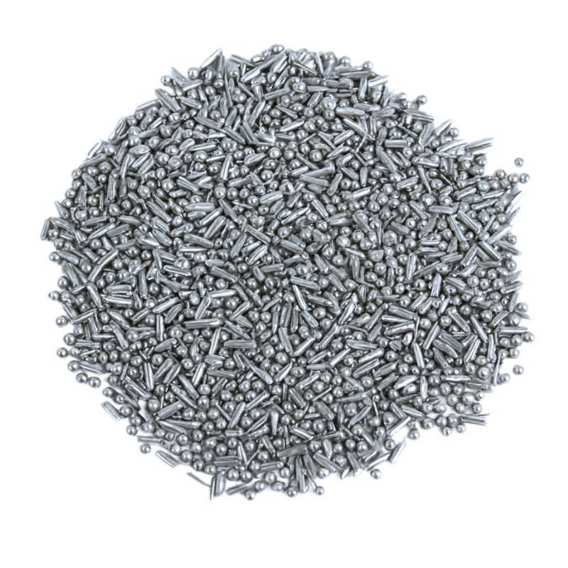 stålkugler og pinde til polering