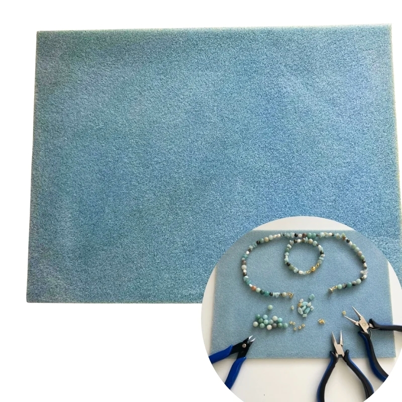 blå skummåtte til smykkefremstilling