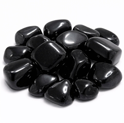 obsidian sort lykkesten blank