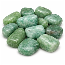 grøn jade lykkesten lommesten