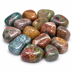 Stjernetegn og lykkesten - Spirituelle sten - Jaspis fancy