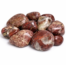 Jaspis breccie lommesten