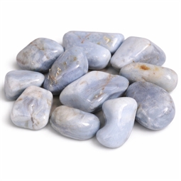 agat blonde lommesten lyseblå