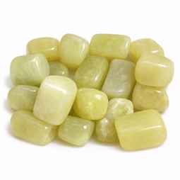 citronsten lommesten gulgrøn natursten