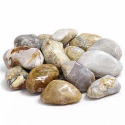 jaspis hav lommesten med mønstre