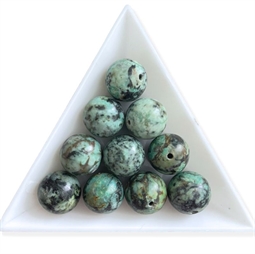 12 mm afrikansk turkis – 4 stk