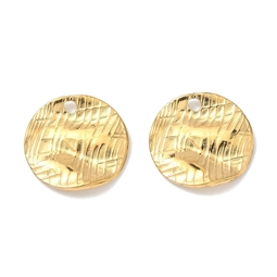 Runde buede vedhæng 18 mm, 2 stk.