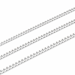 925 Sterling sølv Panzerkæde, 2,9 mm bred