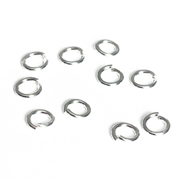 925 Sterling sølv Øsken / åben ring, 1 x 5,5 mm, 10 stk. 