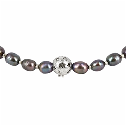 sølv dup til halskæde med udskiftelig lås