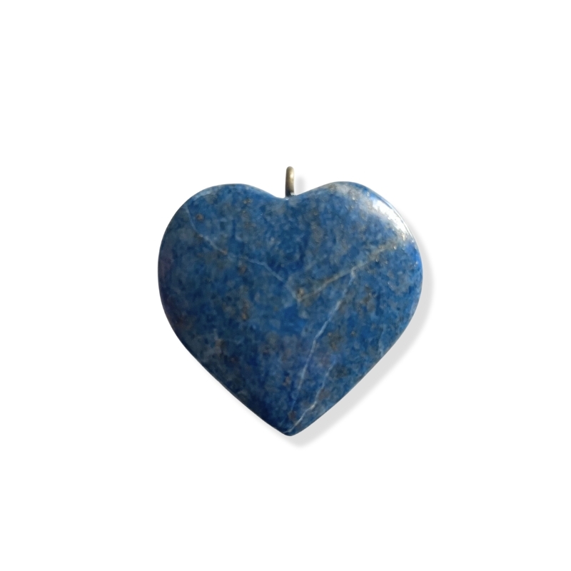 Lapis Lazuli Hjerte Vedhæng Mellem - Ca. 30 mm