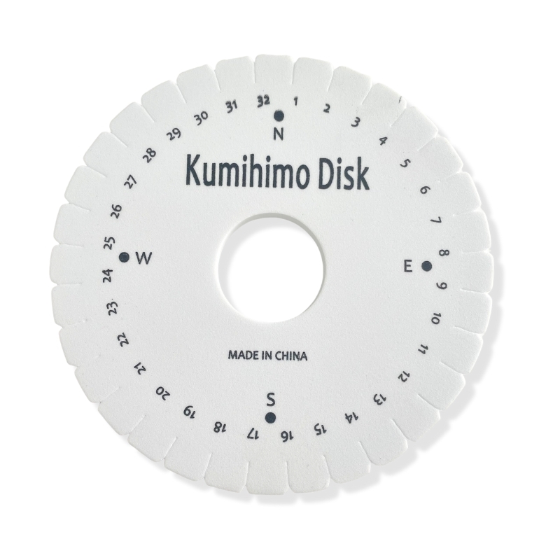 kumihimo skive rund