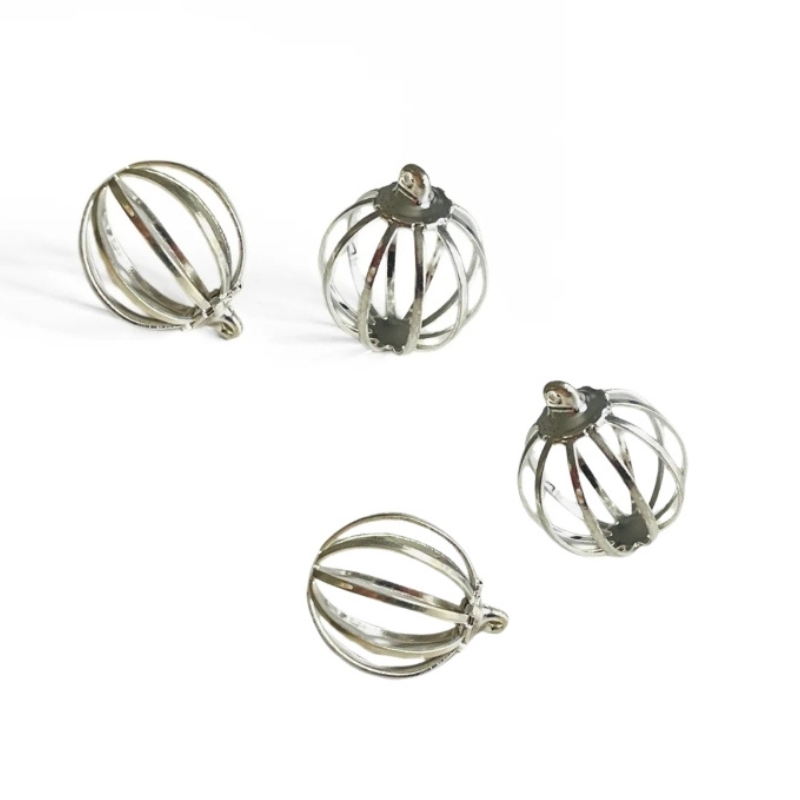 4 stk. "Bur" vedhæng, 14x17 mm 