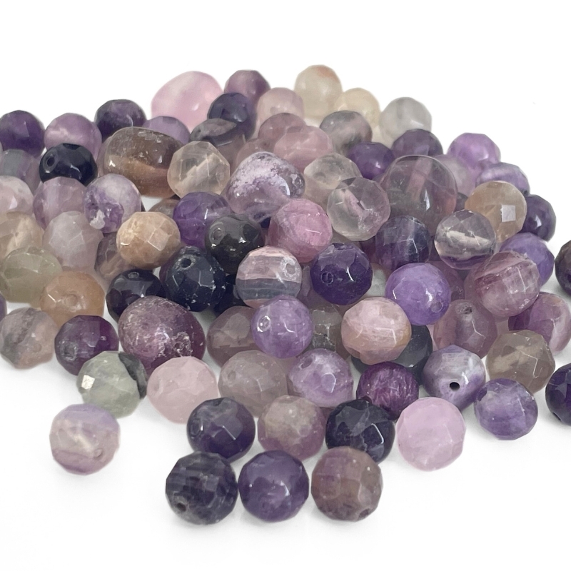 Mix af regnbue fluorit – ca. 80 gram