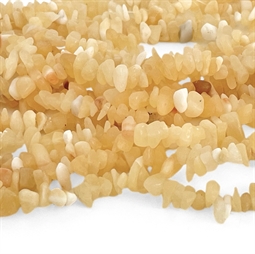 90 cm. Gul Calcit splitter/ chips