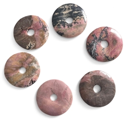 5 cm Rhodonit Donut 